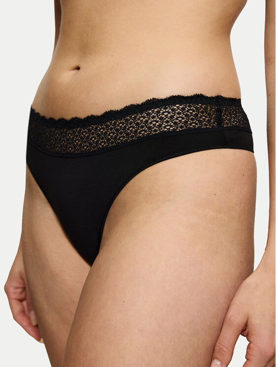 Triumph Triumph Stringtanga Feel Of Modal 10219764 Schwarz