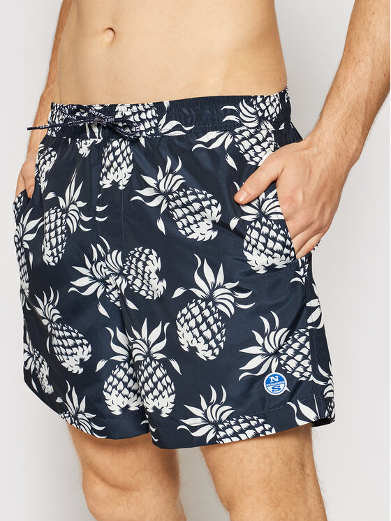 North Sails Pantaloncini da bagno Short Allover 673493 Nero Regular Fit •  Modivo.it