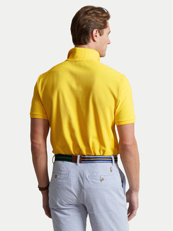 Polo Ralph Lauren Polo Ralph Lauren Поло Core Replen 710795080 Жовтий Slim Fit