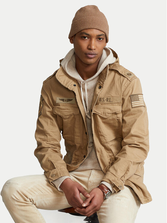 Veste ralph lauren beige on sale