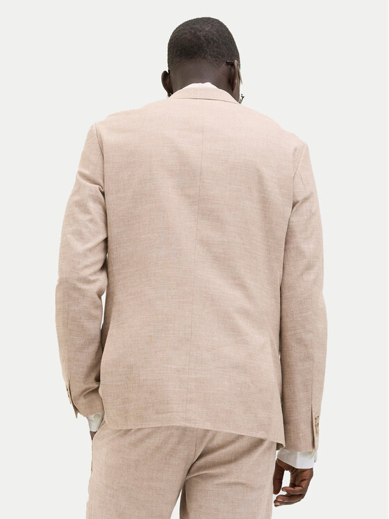 Jack&Jones Jack&Jones Σακάκι Riviera 12228721 Μπεζ Slim Fit