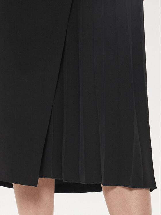 Rinascimento Rinascimento Midi szoknya CFC0118252003 Fekete Regular Fit