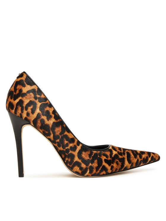 MICHAEL Michael Kors MICHAEL Michael Kors Pantofi cu toc subțire Elyse 40F5EYHP1H Maro