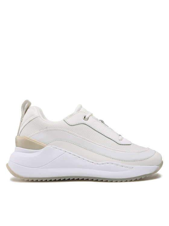 Calvin Klein Calvin Klein Sneakersy Interal Wedge Lace Up HW0HW01371 Biały