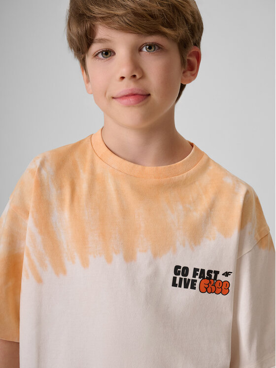 4F 4F T-Shirt SKATE & RIDE Kolorowy Loose Fit