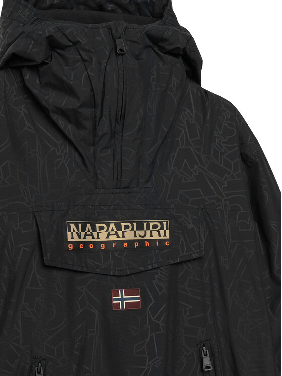 Napapijri Napapijri Anorak NP0A8A6J Schwarz Loose Fit