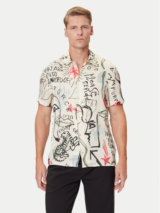 Baldessarini Baldessarini Camicia B3 76002.3725 Bianco Regular Fit
