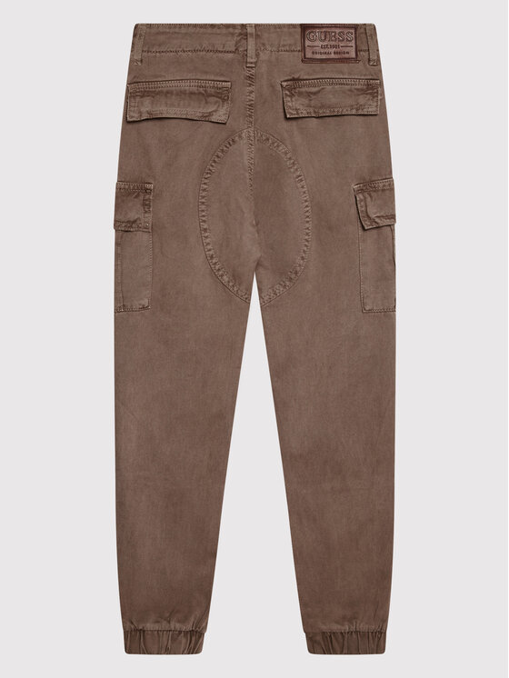 Joggers L1YB09 WE1L0 Marrone Regular Fit