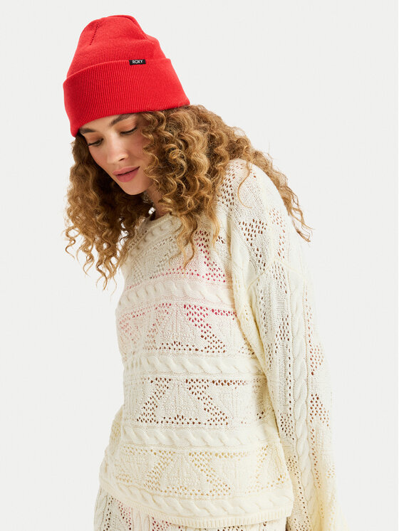 Roxy Roxy Müts Tropical Snow ERJHA04440 Punane