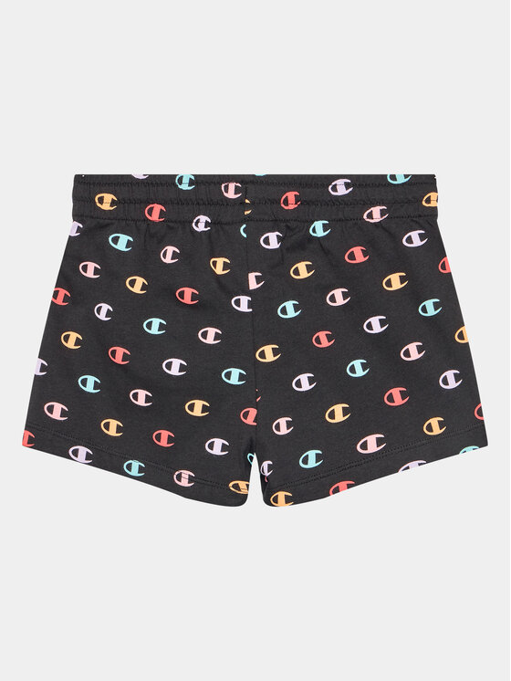 Champion Champion Szorty sportowe 404616 Czarny Regular Fit