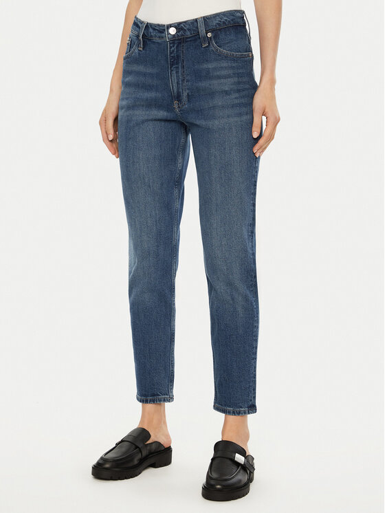 Calvin Klein Jeans Calvin Klein Jeans Blugi J20J224514 Albastru Mom Fit