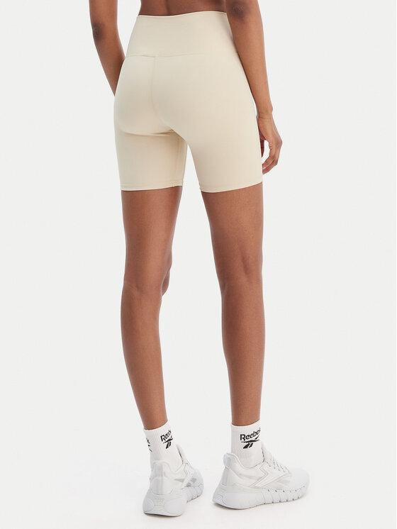 Reebok Reebok Sportske kratke hlače Reebok x Ewa Chodakowska Basia RK25618CCW Bež Slim Fit