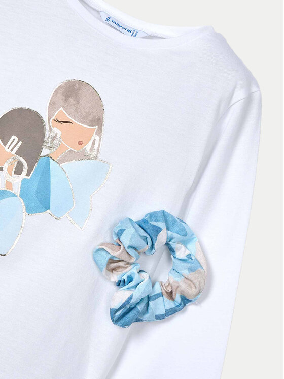 Mayoral Mayoral Bluse 3016 Écru Regular Fit