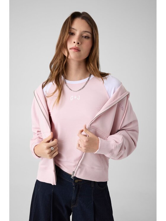 Guess Guess T-Shirt 183485 Růžová Classic Fit