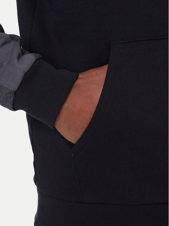 Under Armour Under Armour Світшот Ua Rival Fleece Colorblock 6003958 Чорний Loose Fit