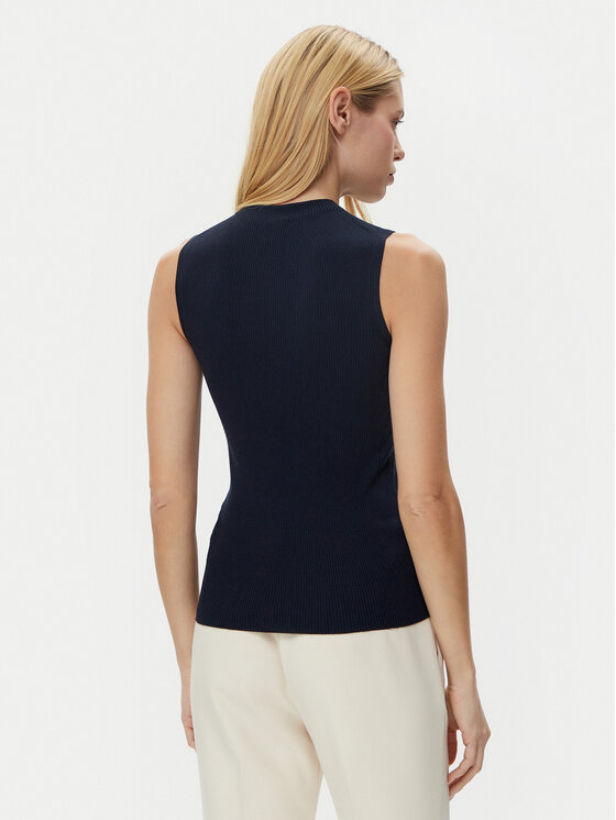 BOSS BOSS Top Feskies 50473237 Tumesinine Slim Fit