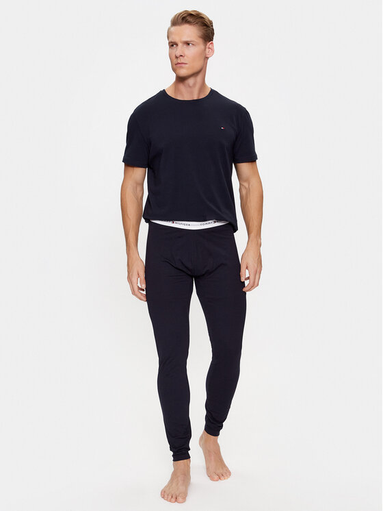 Tommy Hilfiger Tommy Hilfiger Dlouhé spodky UM0UM03057 Tmavomodrá