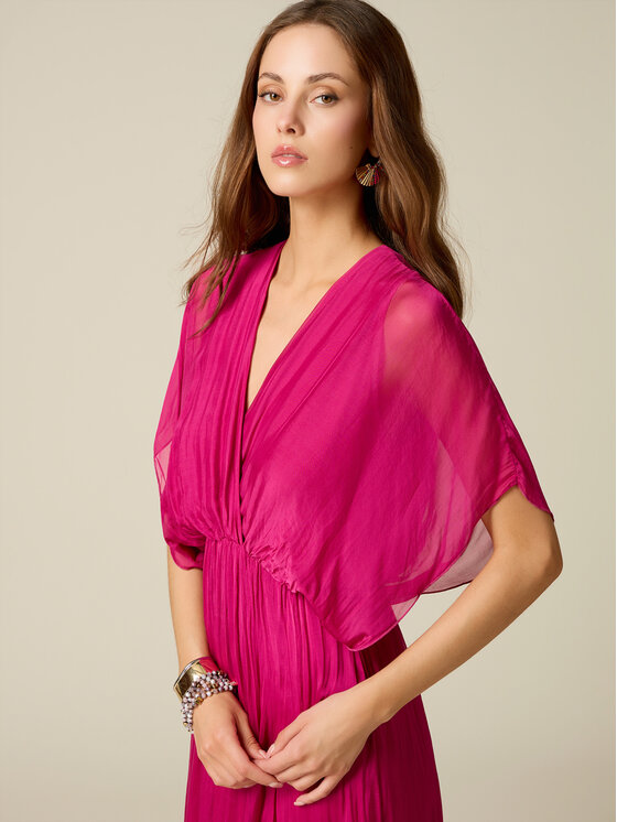 Oltre Oltre Abito da sera 7032J000857N019 Rosa A-Line Fit