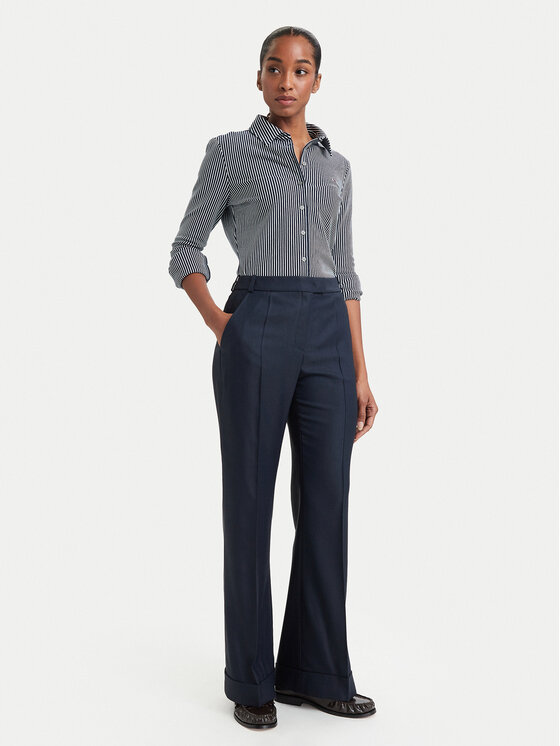 BOSS BOSS Stoffhose Talia5 50564488 Dunkelblau Regular Fit