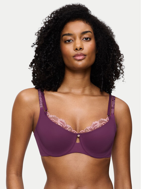 Triumph Triumph Nedrček s kostjo Wild Gardenia Florale 10224872 Vijolična