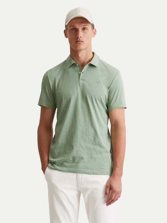 Marc O'Polo Marc O'Polo Poloshirt 536 2176 53018 Grün Shaped Fit