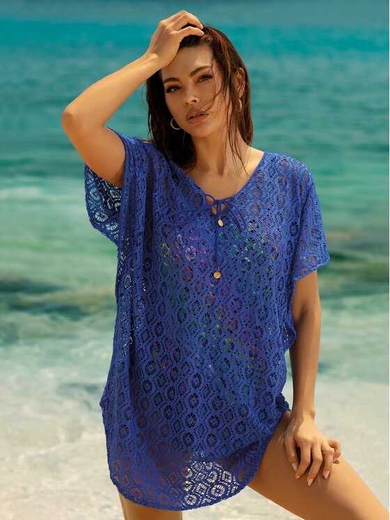 Feba Feba Vestito da spiaggia F122A Blu