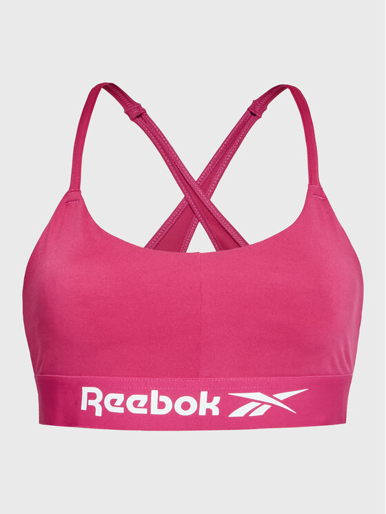 Reebok Reebok Бюстгальтер-топ Workout Ready Basic HI6889 Рожевий