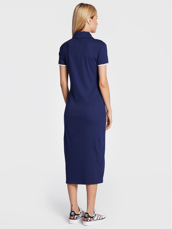 adidas adidas Rochie de zi Polo HL6579 Bleumarin Regular Fit