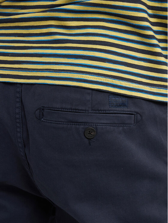 Petrol Industries Petrol Industries Pantaloncini di tessuto M-1050-SHO527 Blu scuro Regular Fit