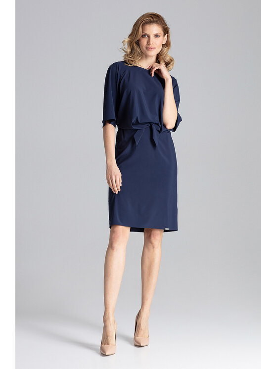 FIGL FIGL Vestito da giorno M656 Blu scuro Regular Fit