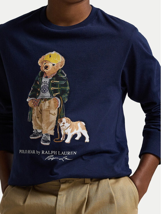 Polo Ralph Lauren Polo Ralph Lauren Bluse 323981177001 Dunkelblau Regular Fit