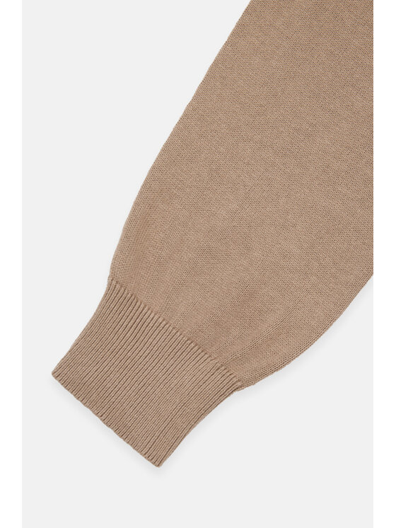 Lancerto Lancerto Sweter Lenny SW073223000033 Beżowy Regular Fit