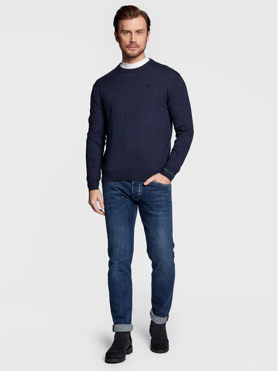 Pepe Jeans Pepe Jeans Светр Andre PM702240 Cиній Regular Fit