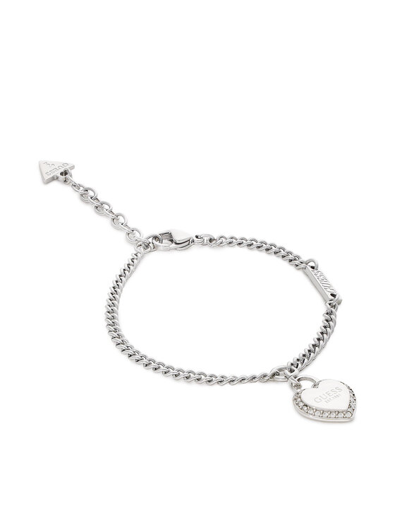 Guess Guess Náramek JUBB01 422JW Stříbrná