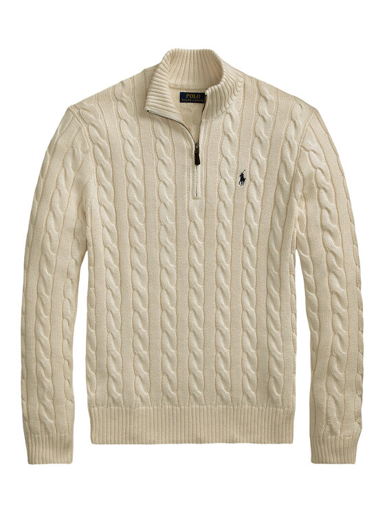 Polo Ralph Lauren Polo Ralph Lauren Sweter 710810841015 Beżowy Regular Fit