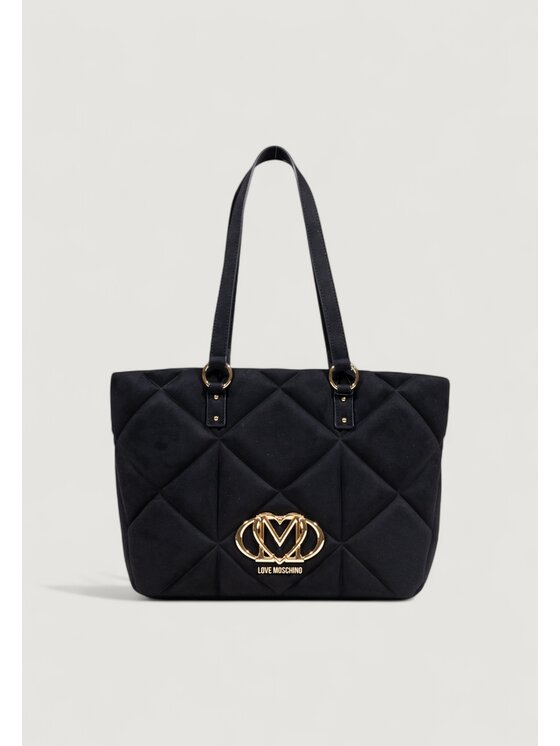 LOVE MOSCHINO LOVE MOSCHINO Σάκος BORSA VELOUR PL Μαύρο