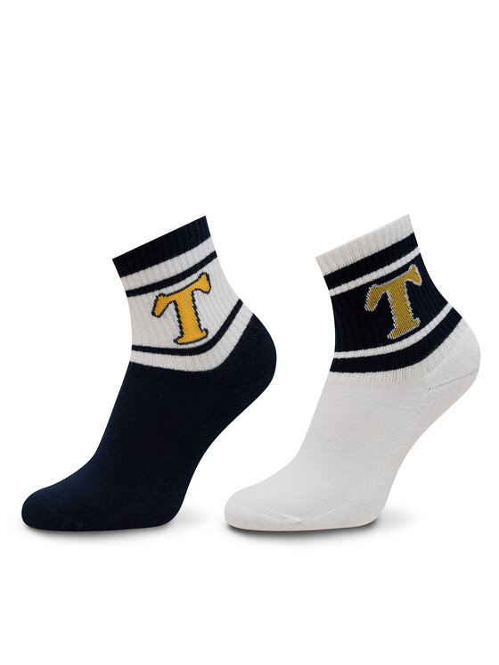 Set di 2 paia di calzini lunghi da donna Tommy