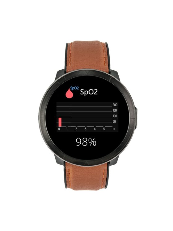 Watchmark Watchmark Smartwatch WM18 Brązowy