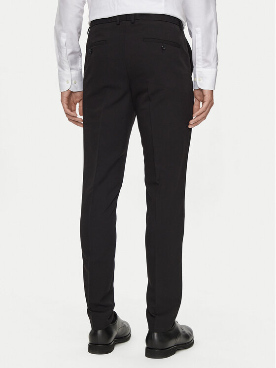 Lindbergh Lindbergh Costum 30-606900 Negru Slim Fit