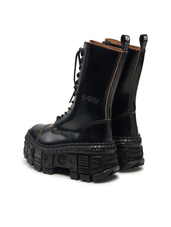 NEW ROCK NEW ROCK Anfibi M-WALL127N-C4 Nero