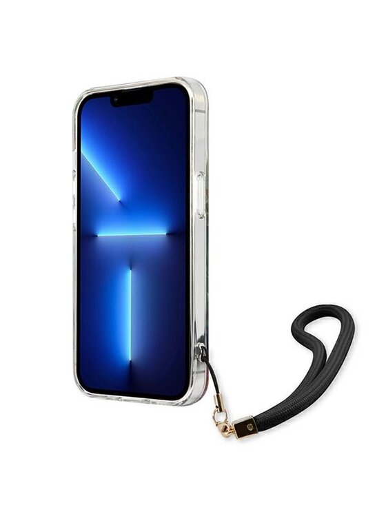 Guess Guess Etui na telefon Flower Cord Niebieski