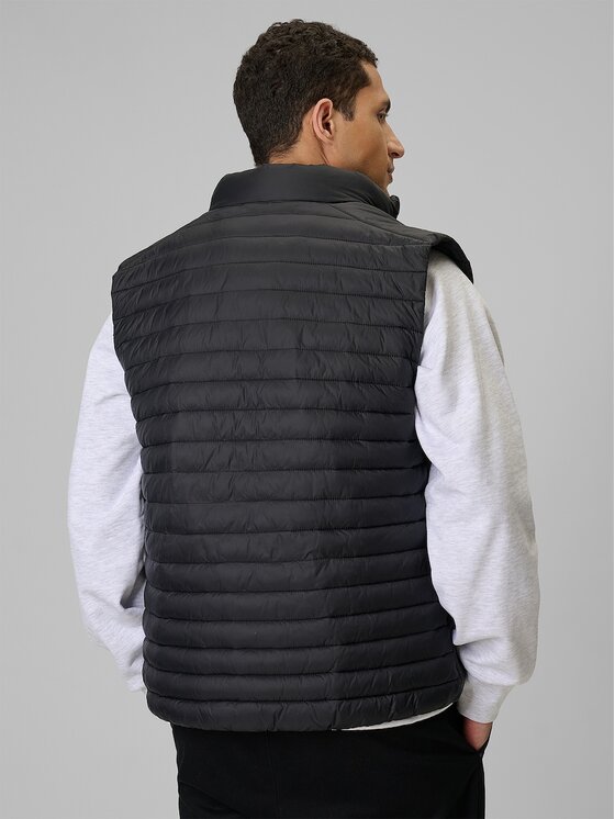 4F 4F Γιλέκο 4FWSS26TVJAM345-20S Μαύρο Regular Fit
