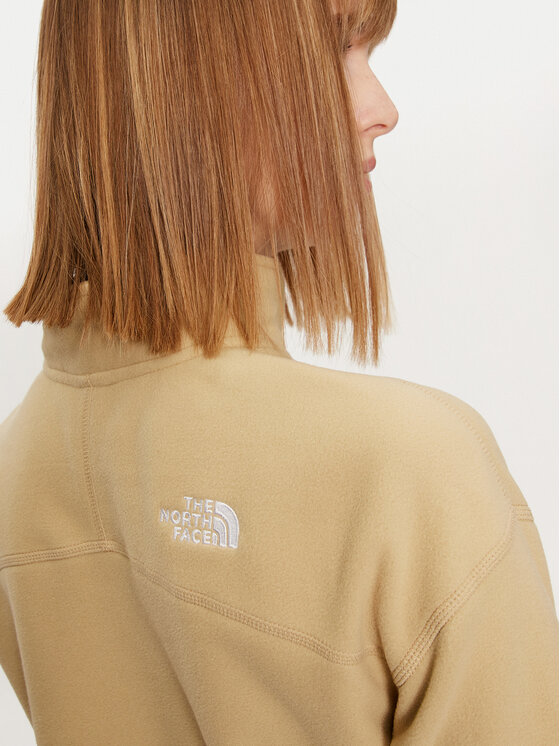 The North Face The North Face Felpa di pile Glacier NF0A855N Beige Regular Fit
