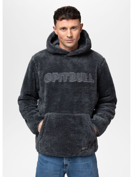PITBULL PITBULL Bluza Aragon Szary Regular Fit