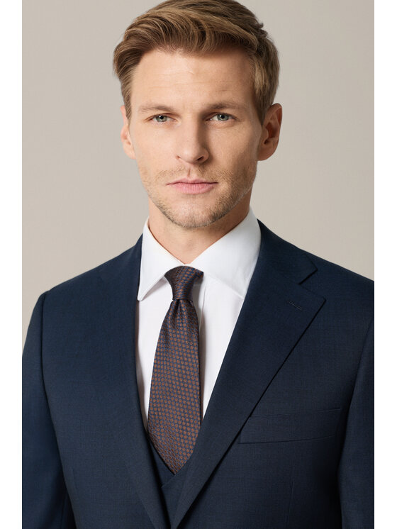 Lancerto Lancerto Garnitur Cabra GA073126000017 Granatowy Slim Fit