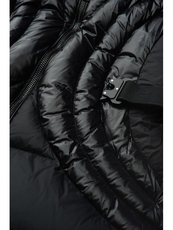 Blauer Blauer Płaszcz 24WBLDK03086 006976 Czarny Regular Fit