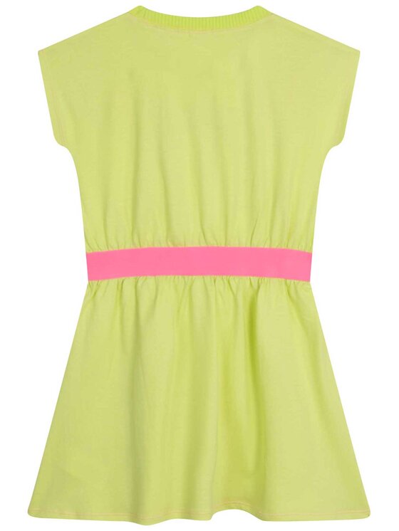 Vestito di maglia U12807 Giallo Regular Fit