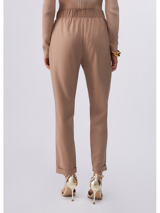Liu Jo Liu Jo Pantaloni di tessuto TA6255TS92261412 Beige Regular Fit