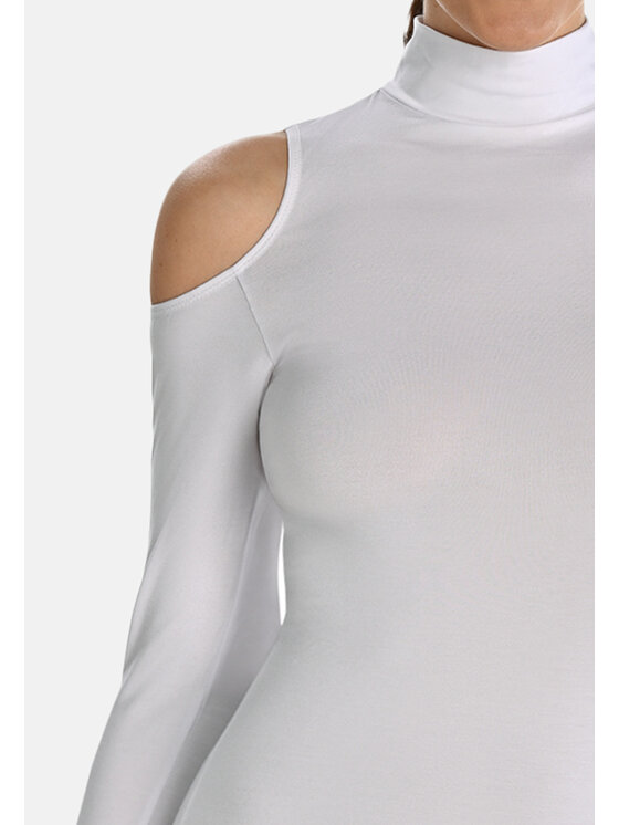 Teyli Teyli Body 639 Biały Regular Fit