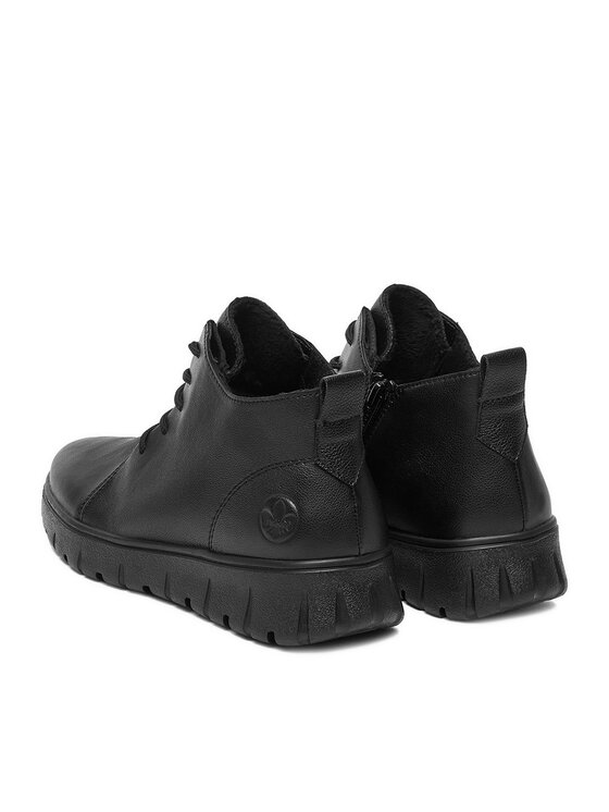 Rieker Rieker Μποτίνια N1331-00 Μαύρο